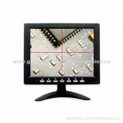 8-inch single cross line & scales industrial LCD monitors